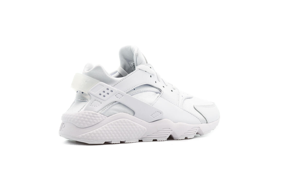NIKE AIR HUARACHE "TRIPLE WHITE" WHITE/PURE PLATINUM - Image 13