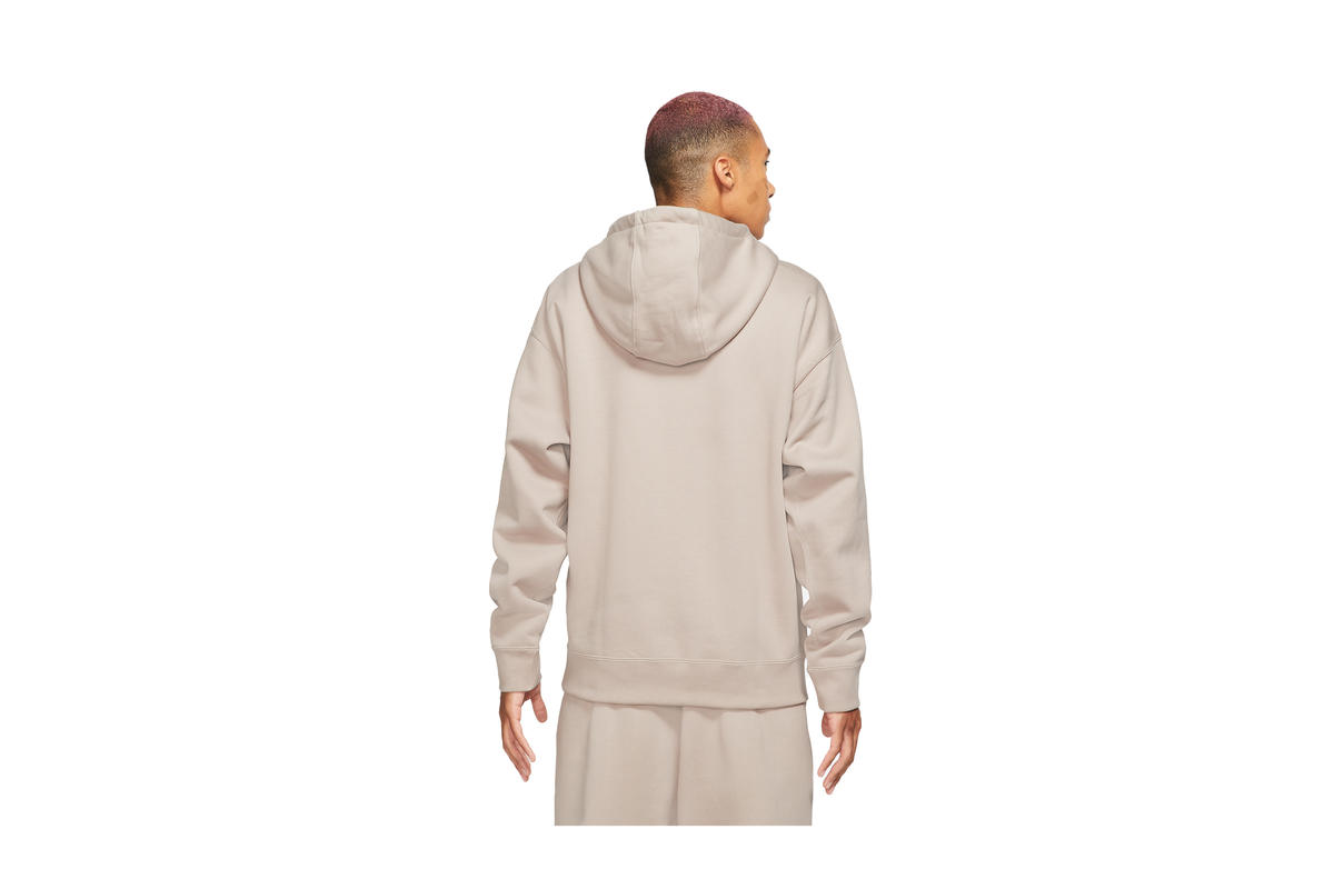 Nike Lab Mens Fleece Hoodie Malt/White - Image 3