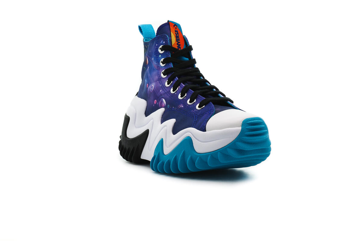 Converse x Space Jam Run Star Mens Run Star Motion HI Shoes 'Concord/White/Black' - Image 4