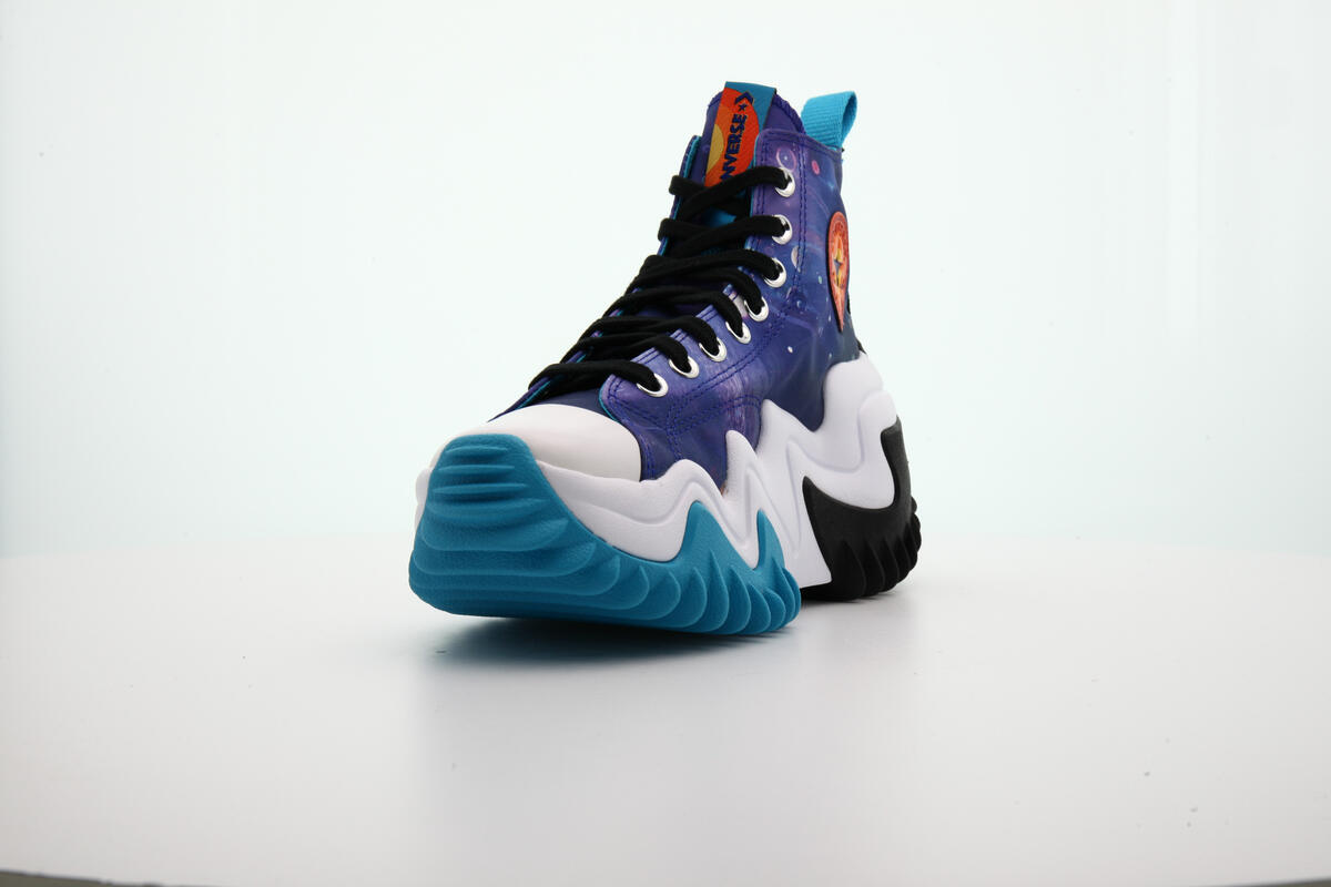 Converse x Space Jam Run Star Mens Run Star Motion HI Shoes 'Concord/White/Black' - Image 6
