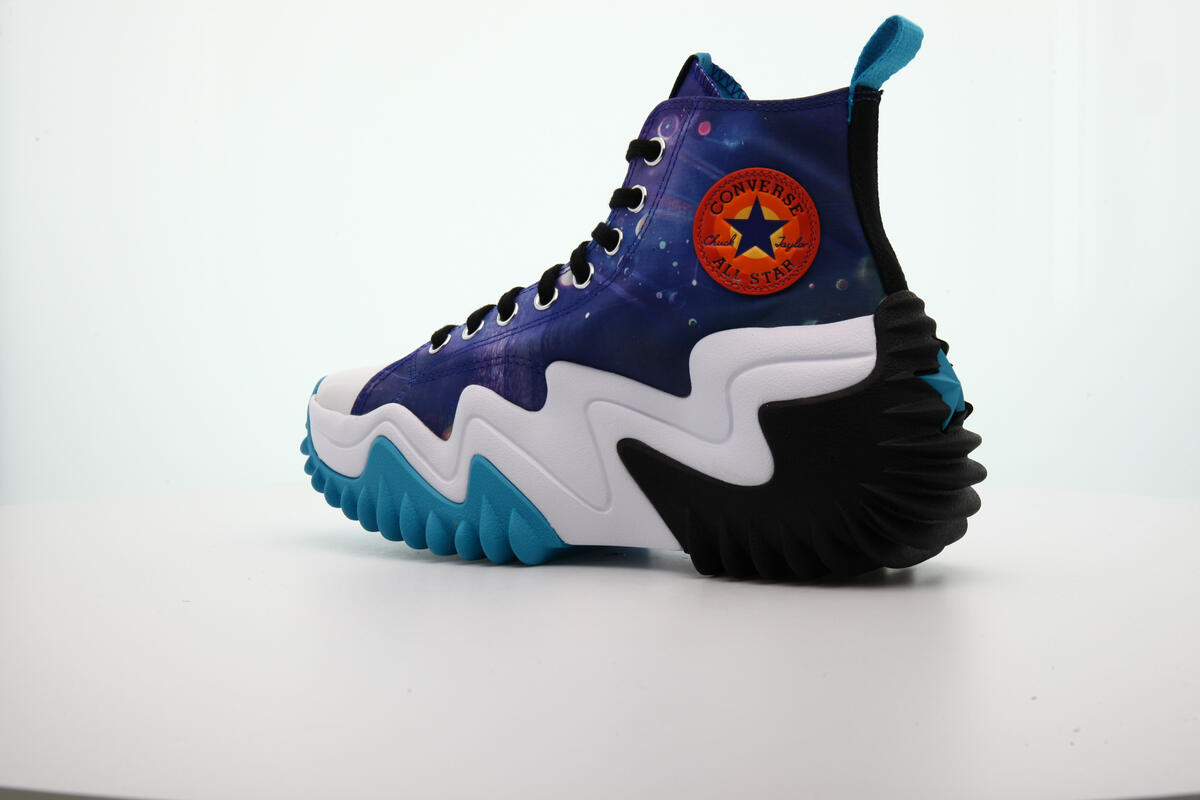 Converse x Space Jam Run Star Mens Run Star Motion HI Shoes 'Concord/White/Black' - Image 9