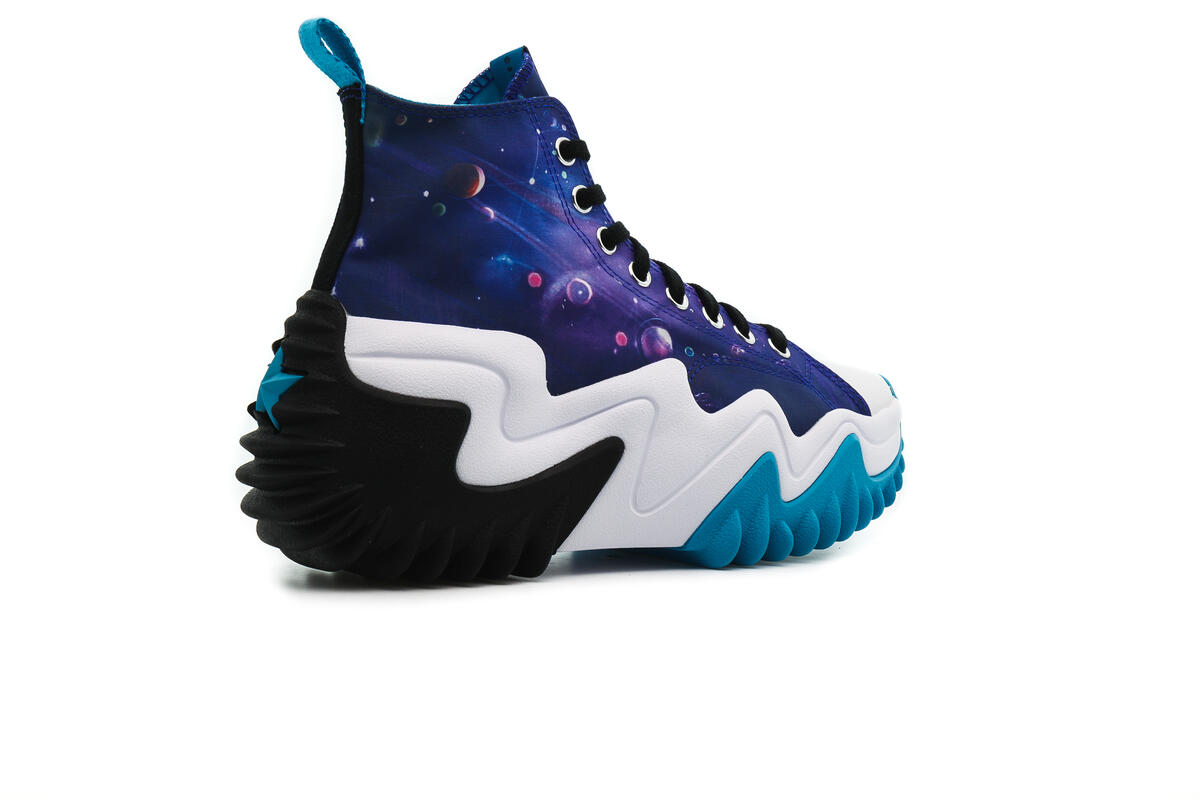 Converse x Space Jam Run Star Mens Run Star Motion HI Shoes 'Concord/White/Black' - Image 13