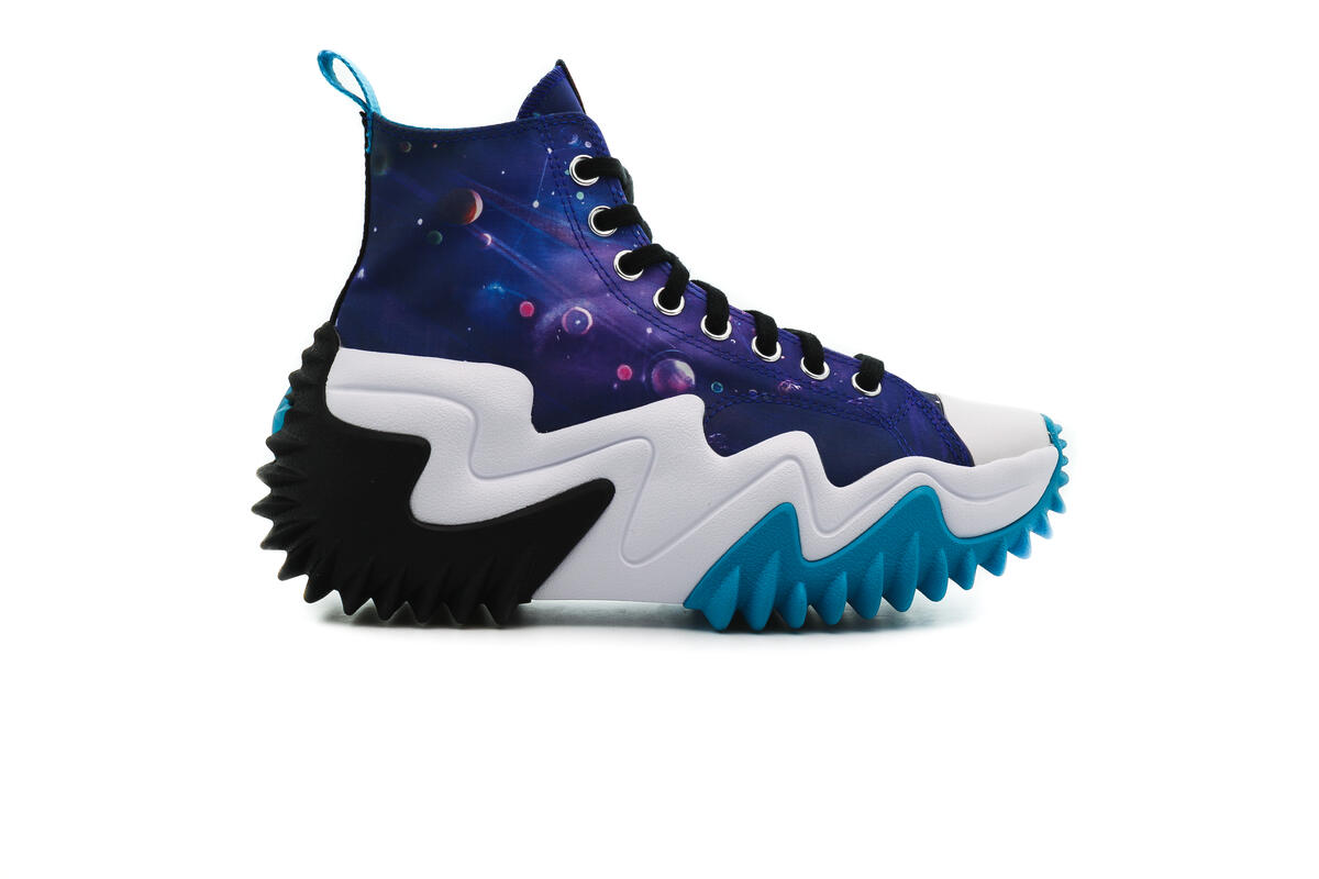 Converse x Space Jam Run Star Mens Run Star Motion HI Shoes 'Concord/White/Black' - Image 2