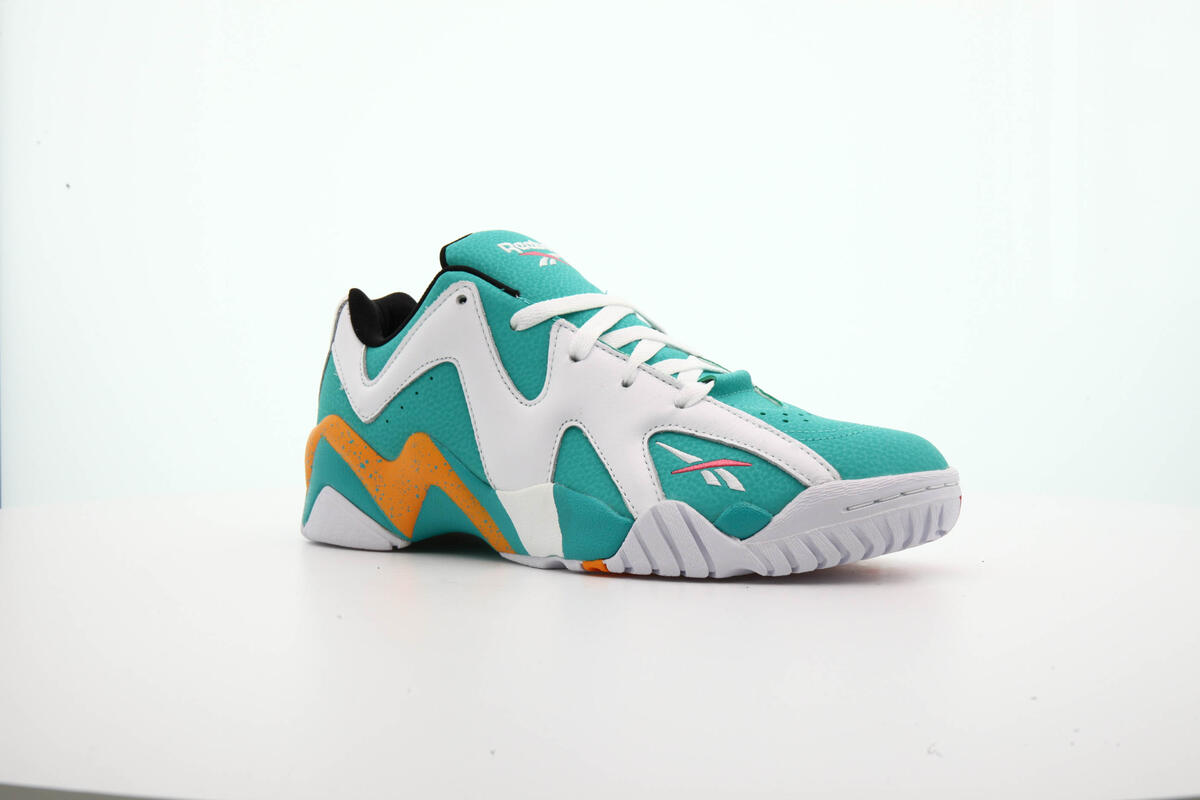 Reebok Mens Kamikaze II Low Shoes 'Spearmint' - Image 16