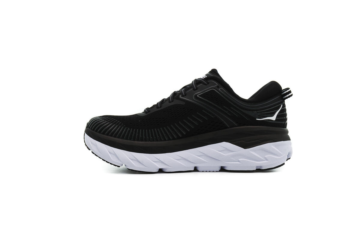 Hoka One Bondi 7 Black/RoseCream Women 1110519-Bckrs - Image 20