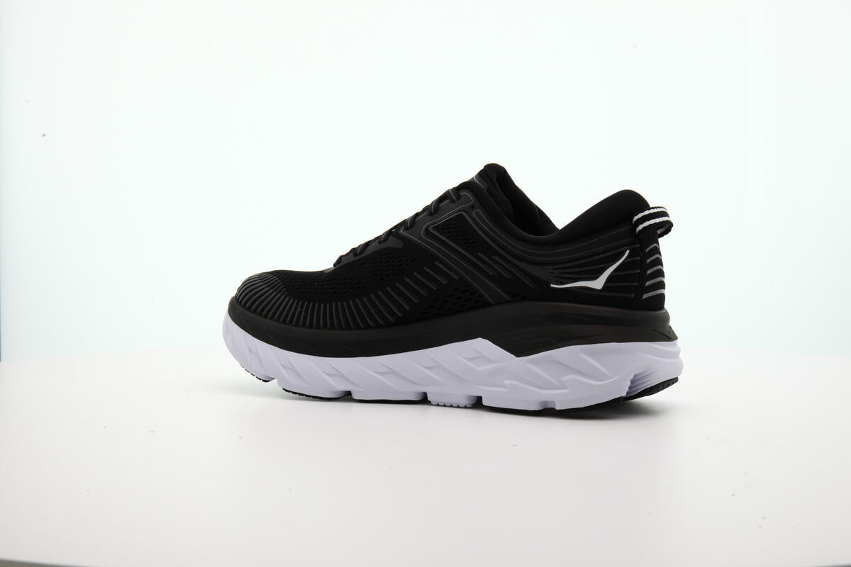 Hoka One Bondi 7 Black/RoseCream Women 1110519-Bckrs - Image 21