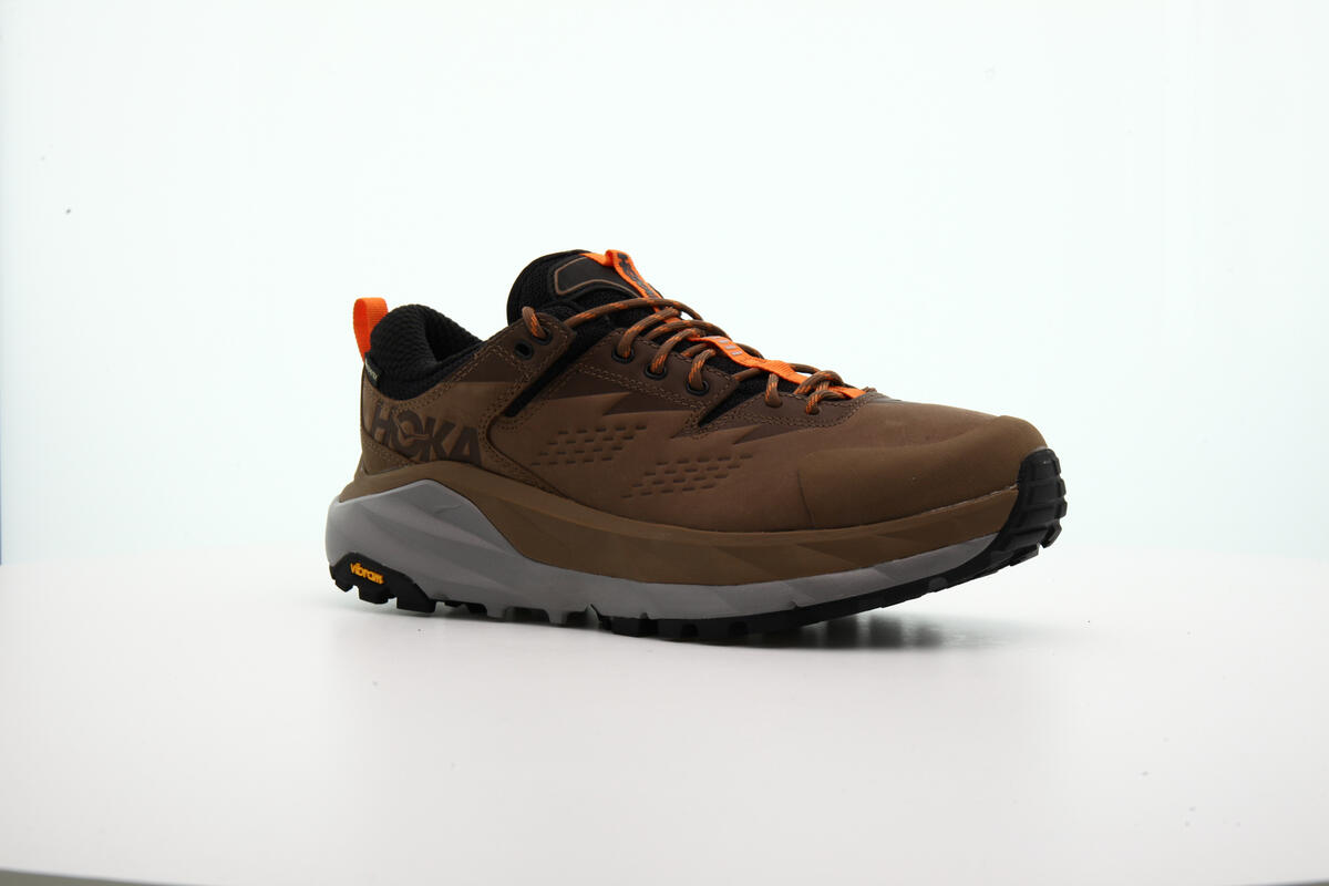 Hoka One One Kaha Low Gore-Tex Otter / Persimmon Orange - Image 3