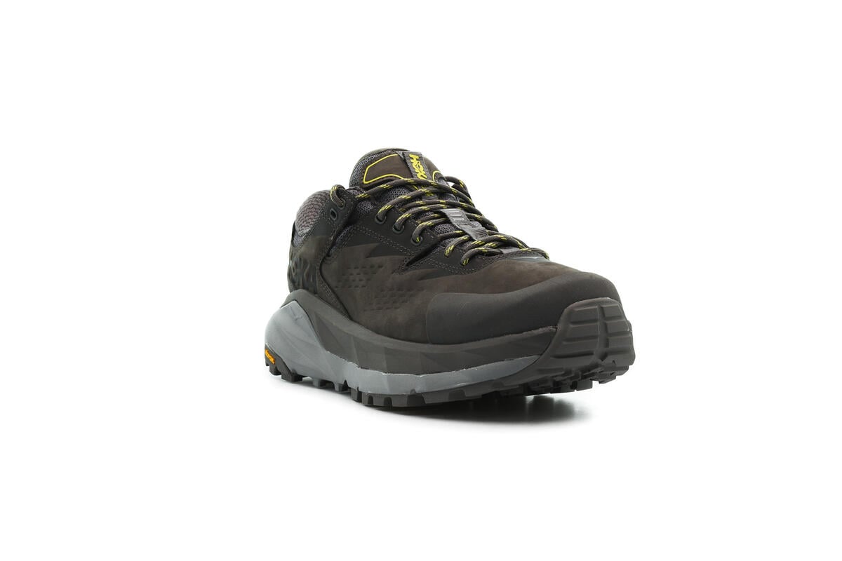 Hoka One One M Kaha Low GTX Charcoal Grey Green Sheen Hiking Shoes HOKA Kaha 2 Low GTX Hiking Shoe - Women main image 4
