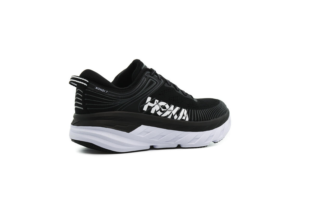 Hoka One Bondi 7 Black/RoseCream Women 1110519-Bckrs - Image 25