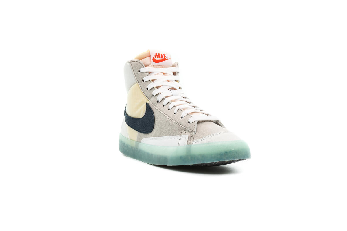 Nike Blazer Mid '77 Cream II / Armory Navy - Orange - Glacier Ice - Image 13