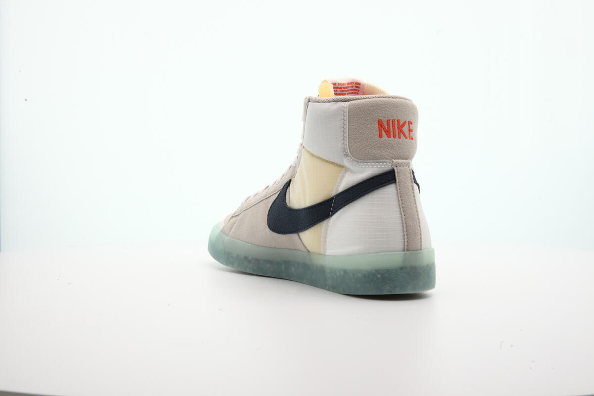 Nike Blazer Mid '77 Cream II / Armory Navy - Orange - Glacier Ice - Image 19