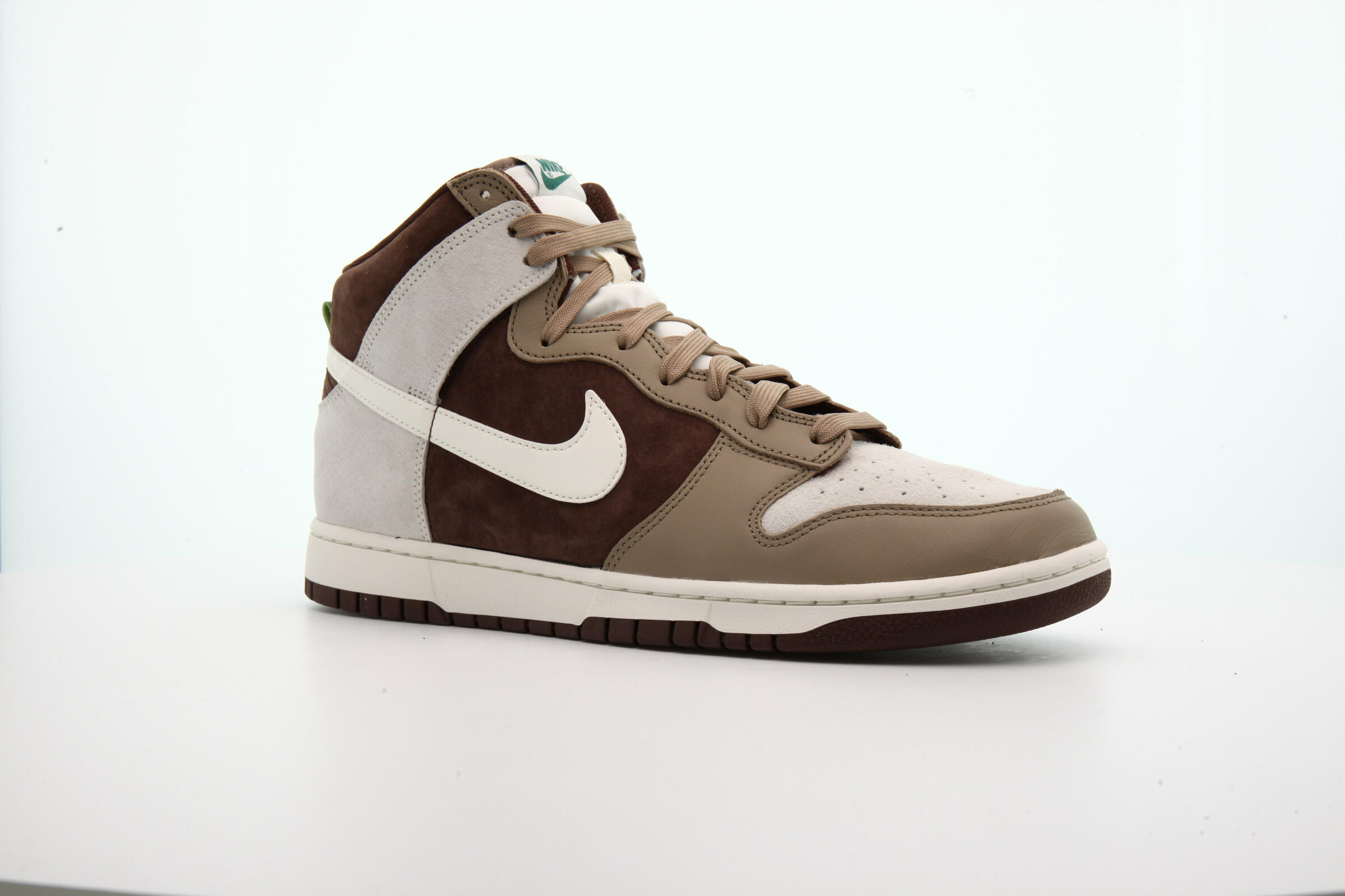 nike dunk high retro prm light chocolate