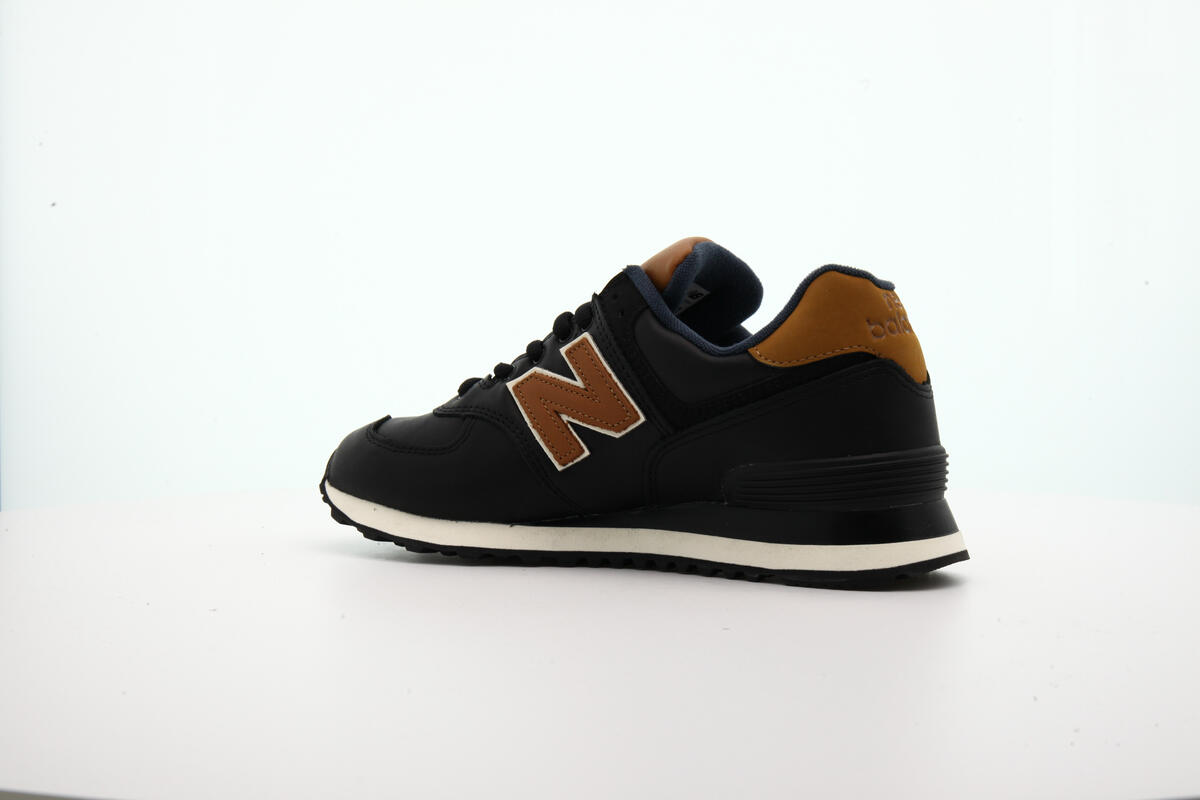 Sneaker Low New Balance 574 Schwarz Braun New Balance 574 (Herren