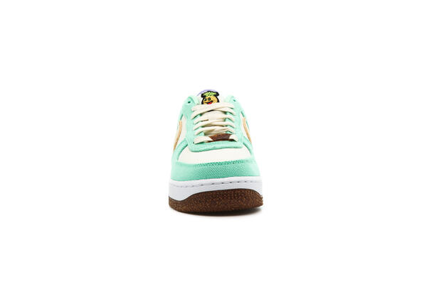 Nike wmns air force 1 07 lx happy pineapple green white cz0268-300 womens 7