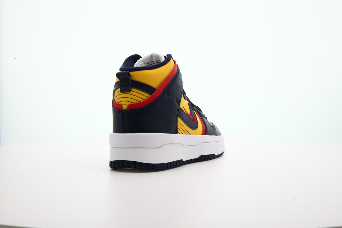 nike dunk high rebel varsity maize