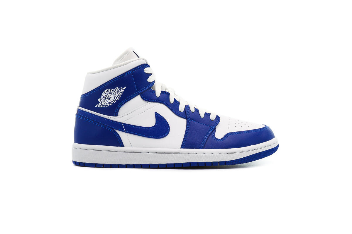 Air Jordan 1 Mid 'White/Hyper Royal' (Women's) - Image 14