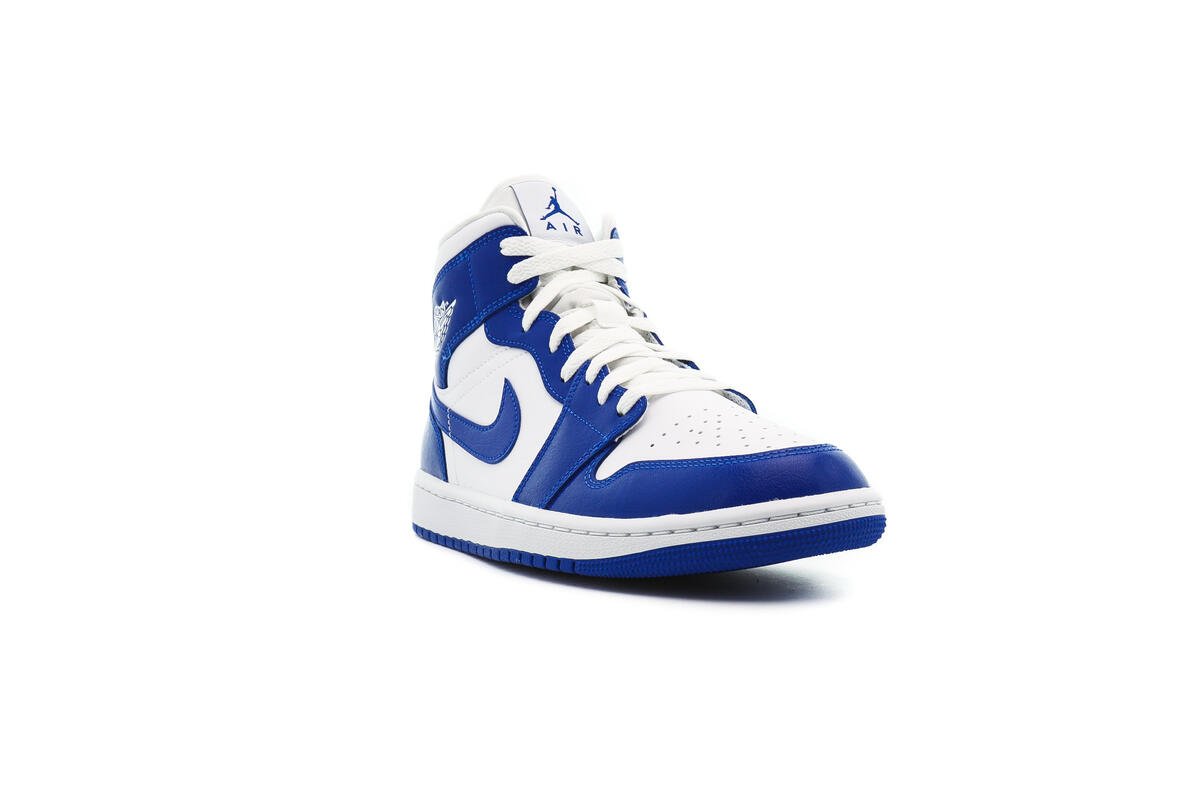 Air Jordan 1 Mid 'White/Hyper Royal' (Women's) - Image 16