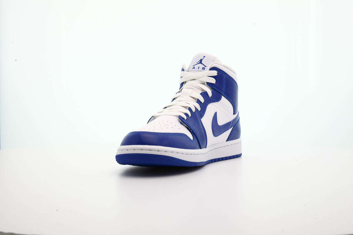 Air Jordan 1 Mid 'White/Hyper Royal' (Women's) - Image 18