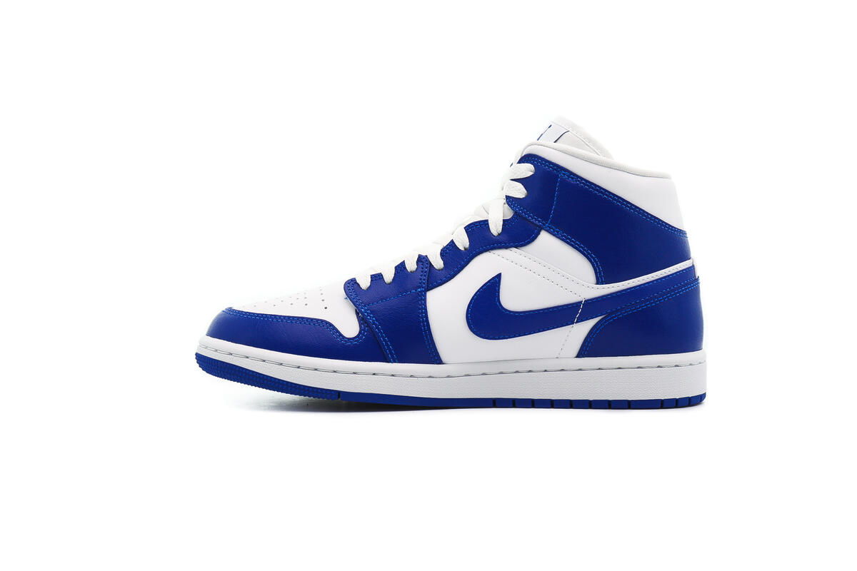 Air Jordan 1 Mid 'White/Hyper Royal' (Women's) - Image 20
