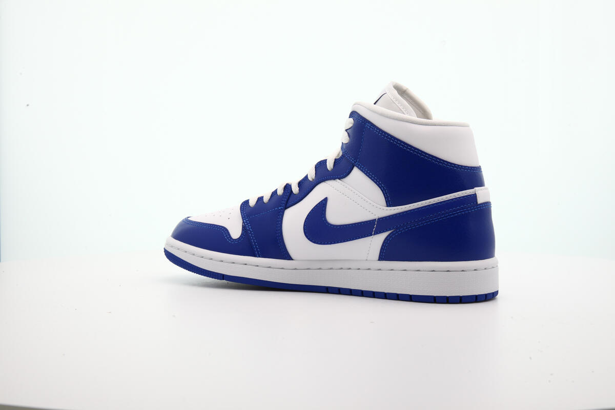 Air Jordan 1 Mid 'White/Hyper Royal' (Women's) - Image 21