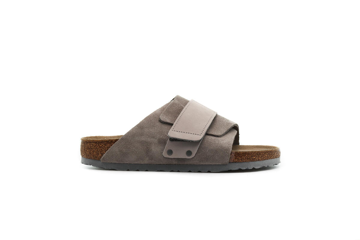 Birkenstock Kyoto Suede - Stone Coin / Grey - Image 8