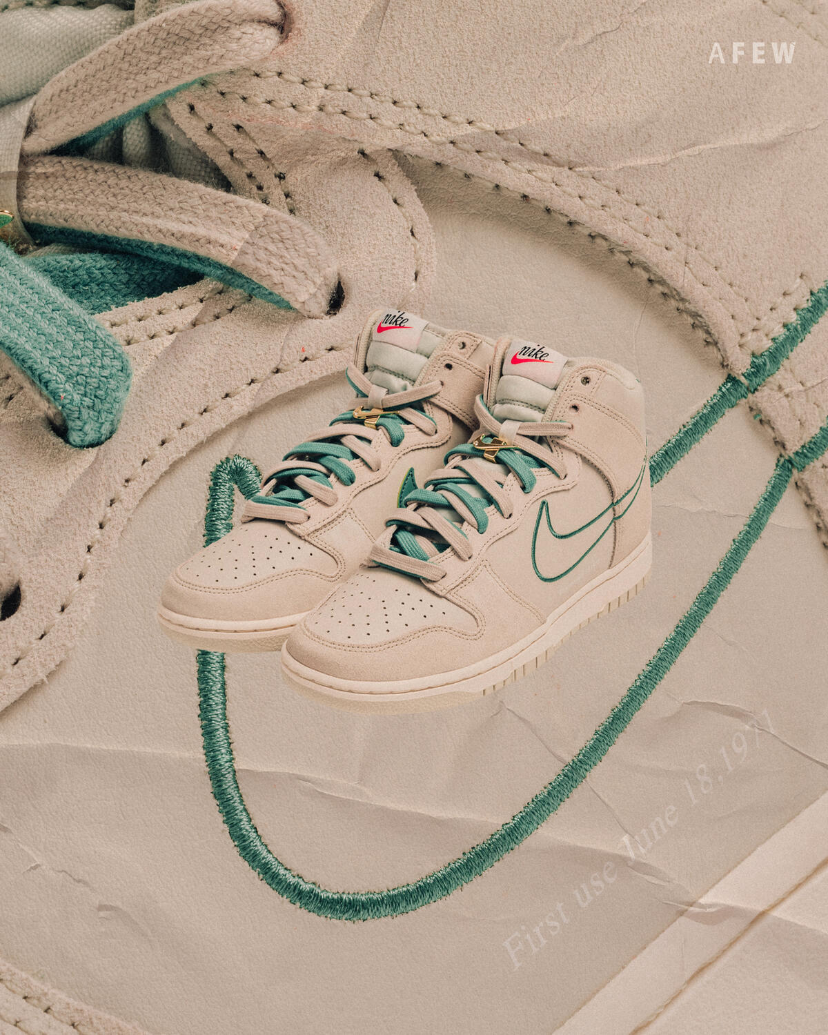 Nike Dunk High SE Green - Image 27