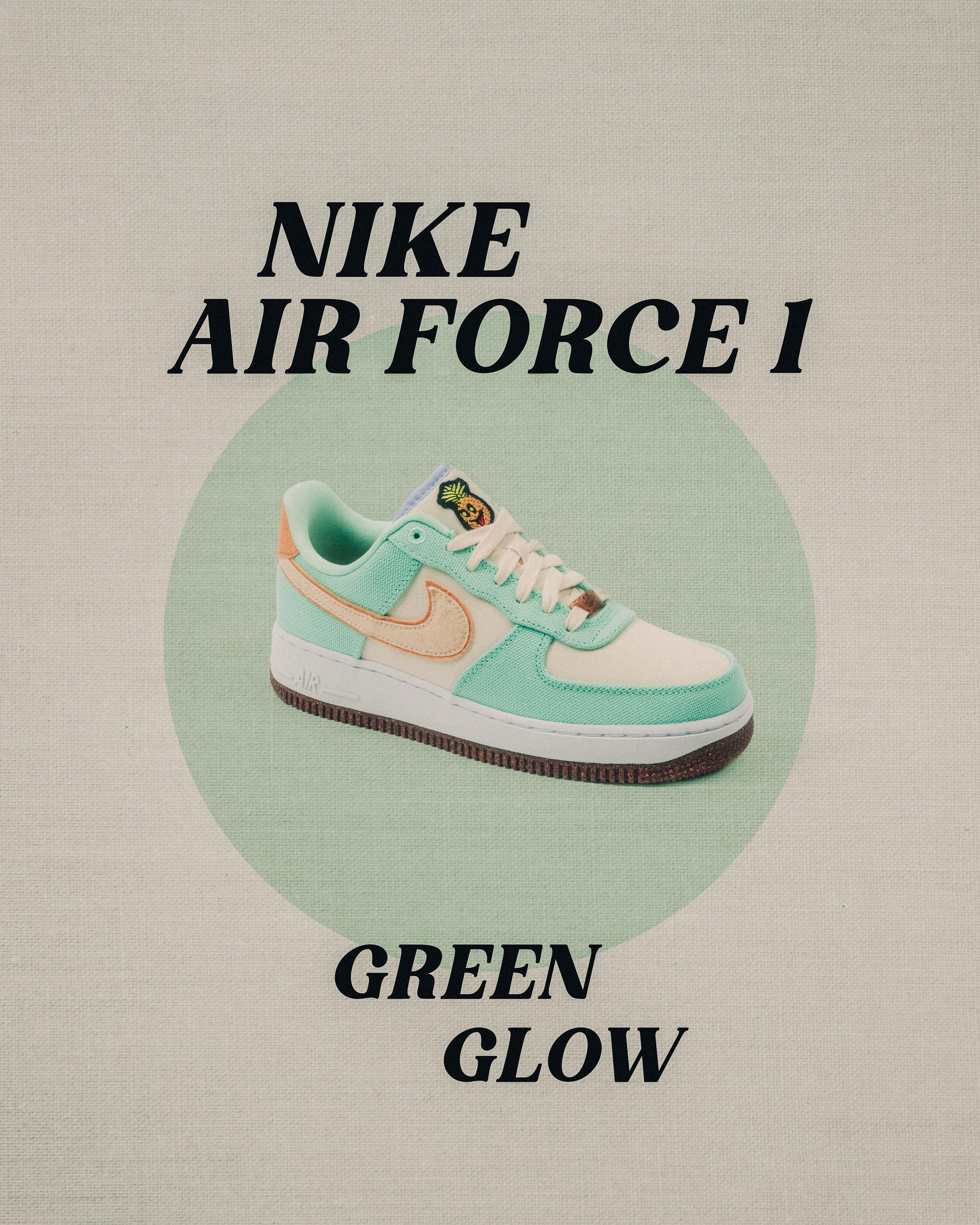 Nike WMNS AIR FORCE 1 '07 LX "HAPPY PINEAPPLE"