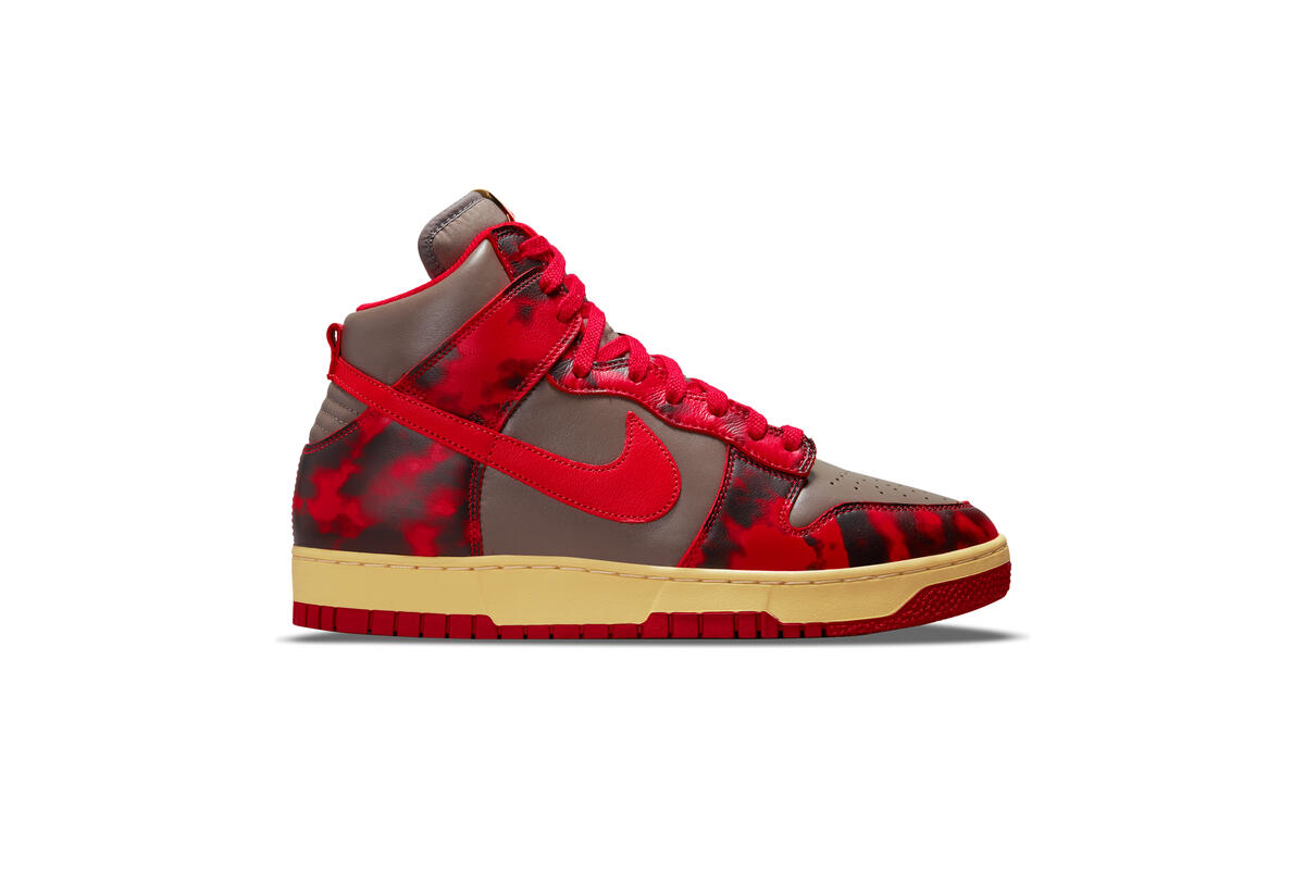 Nike DUNK HIGH 1985 SP "Red Acid Wash" - Image 17