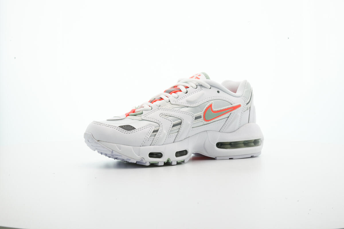 Nike Air Max 96 White / Pistacho Frost - Bright Mango (Women's) - Image 18