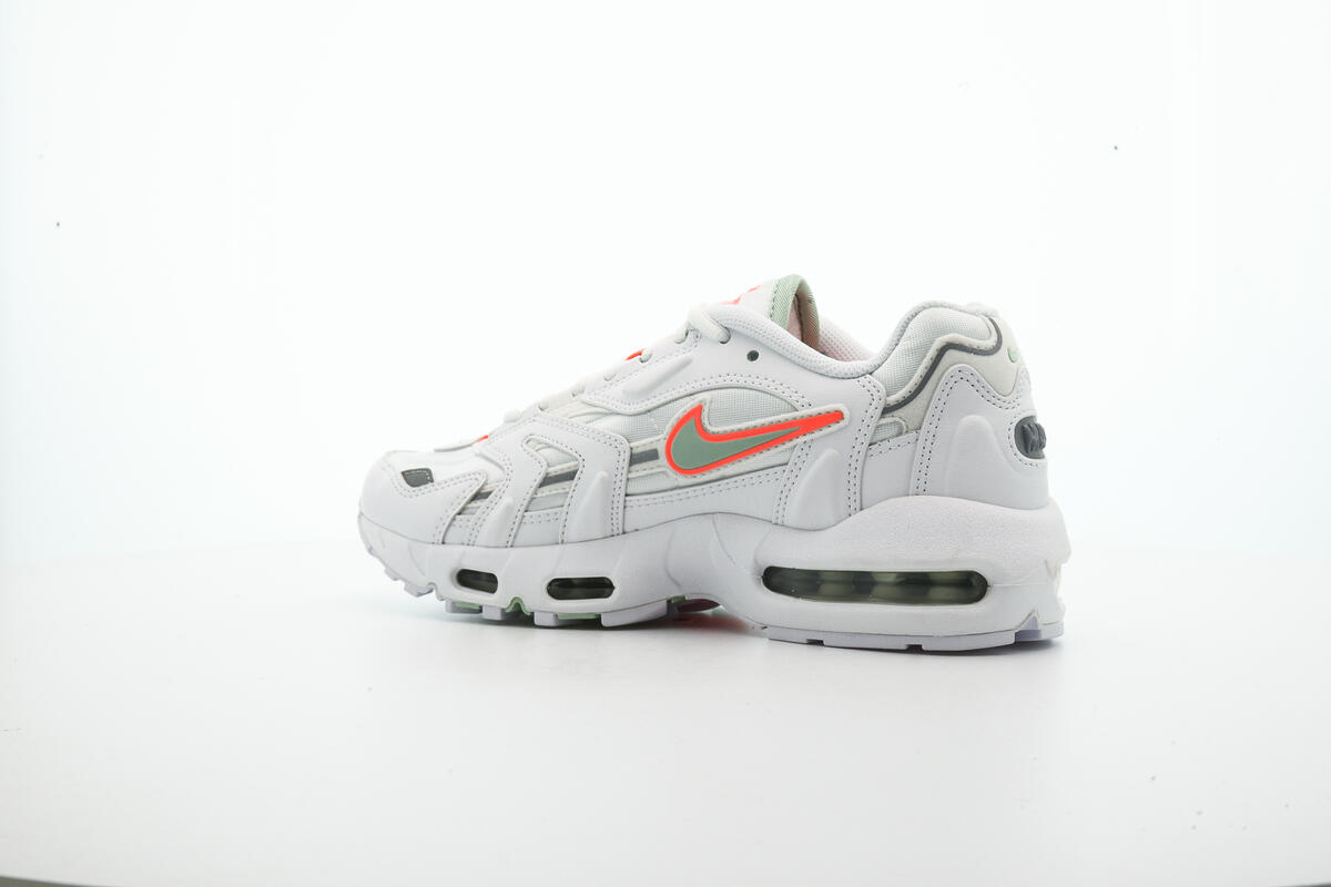 Nike Air Max 96 White / Pistacho Frost - Bright Mango (Women's) - Image 20