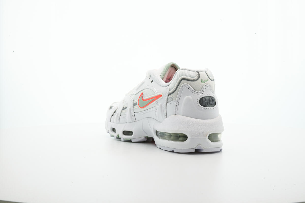 Nike Air Max 96 White / Pistacho Frost - Bright Mango (Women's) - Image 21