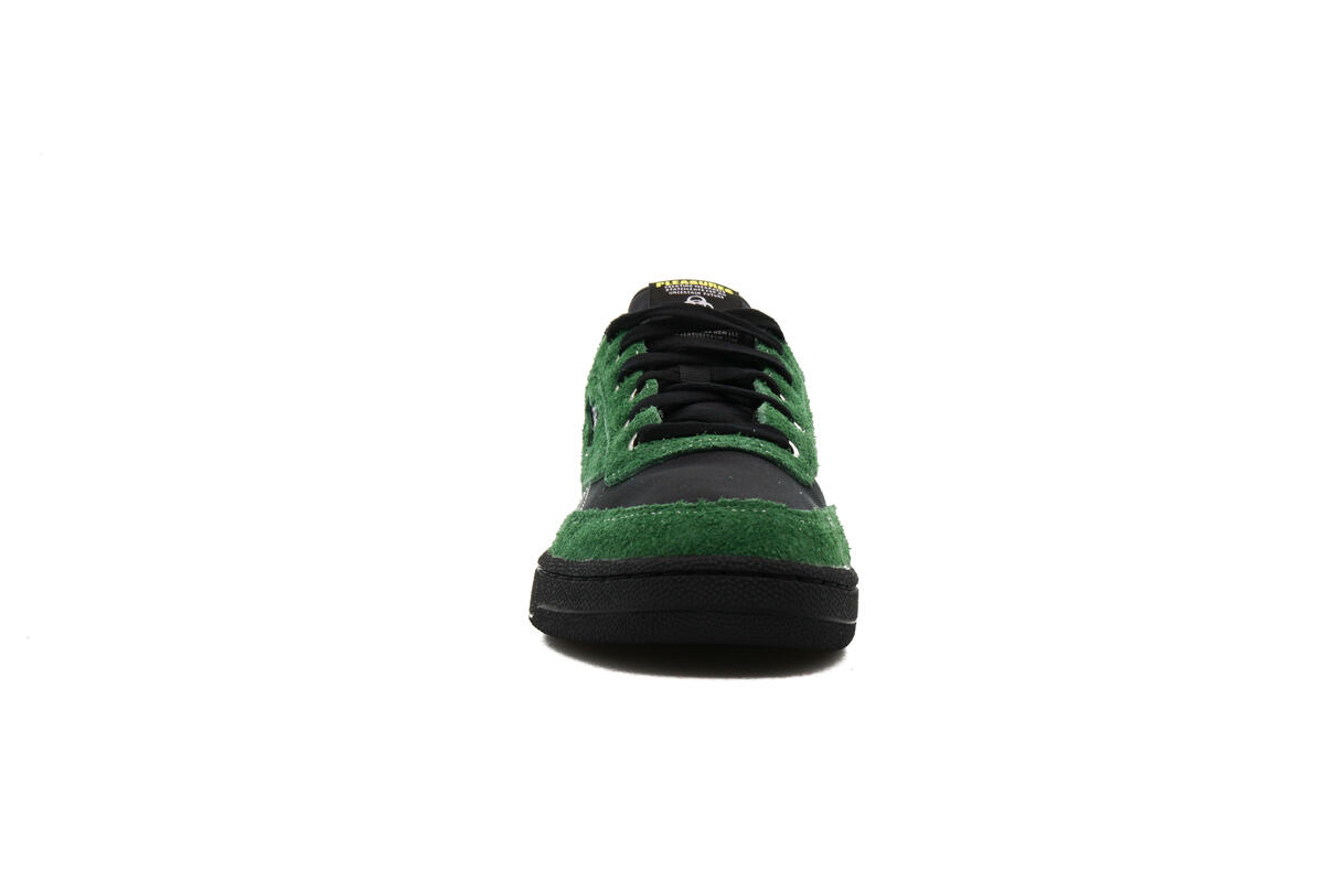 Reebok x Pleasures Mens Club C 85 Shoes 'Blk/Pine Green' - Image 5