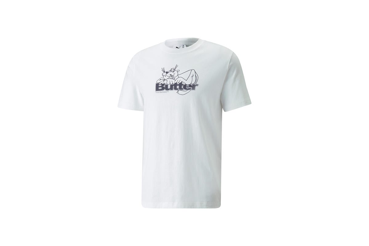 Puma x Butter Goods Mens Graphic Tee 'White'