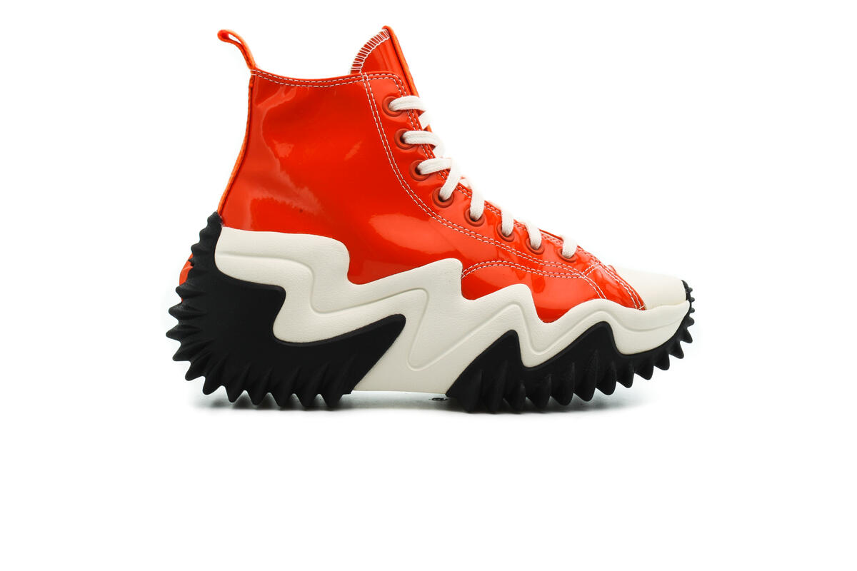 Converse Run Star Motion Hi in Bold Mandarin / Black - Image 7