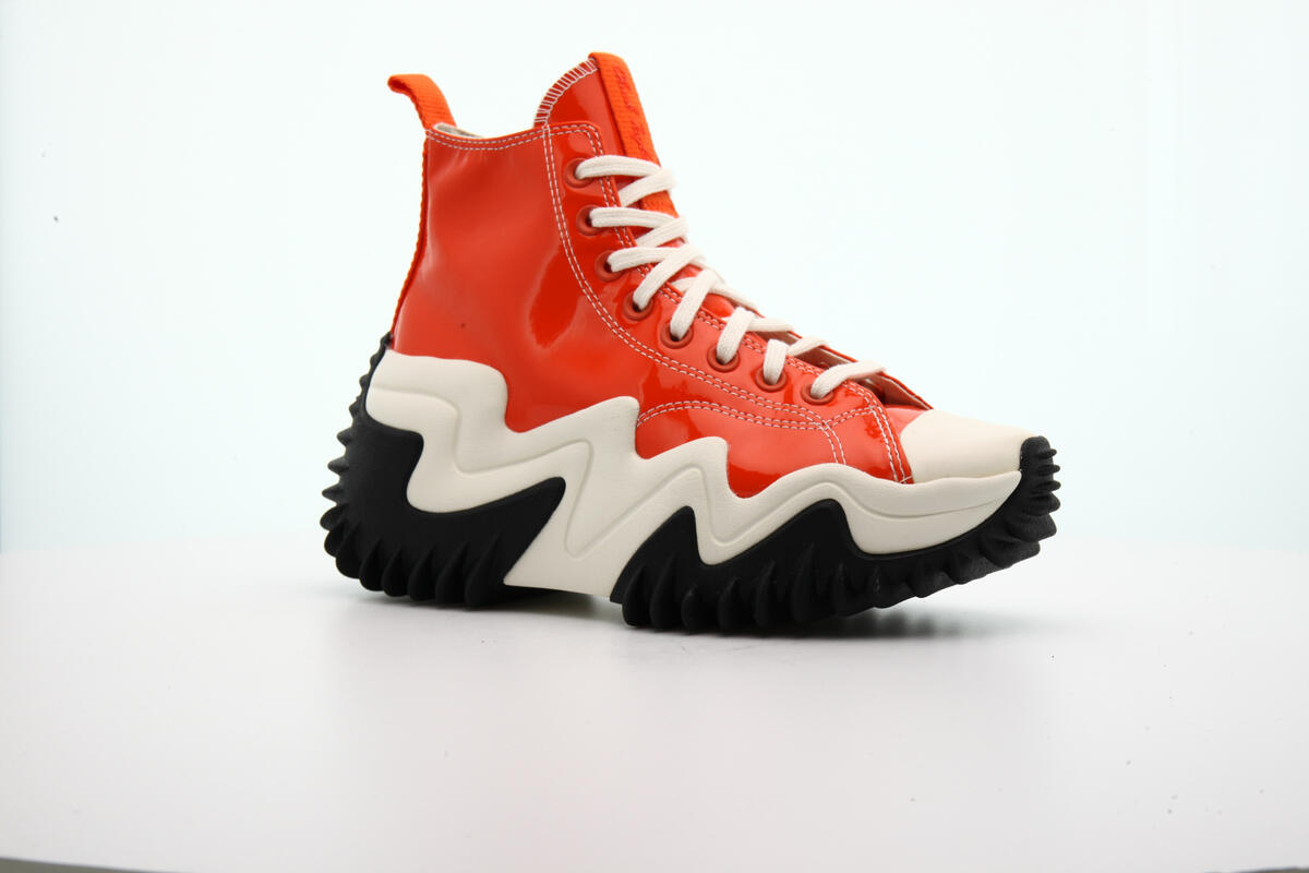 Converse Run Star Motion Hi in Bold Mandarin / Black - Image 8
