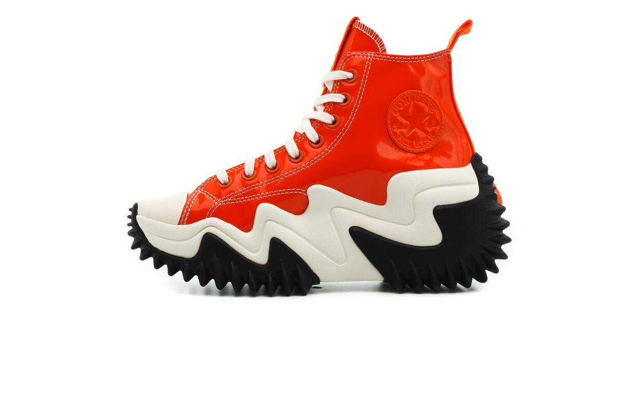 Converse Run Star Motion Hi in Bold Mandarin / Black - Image 13