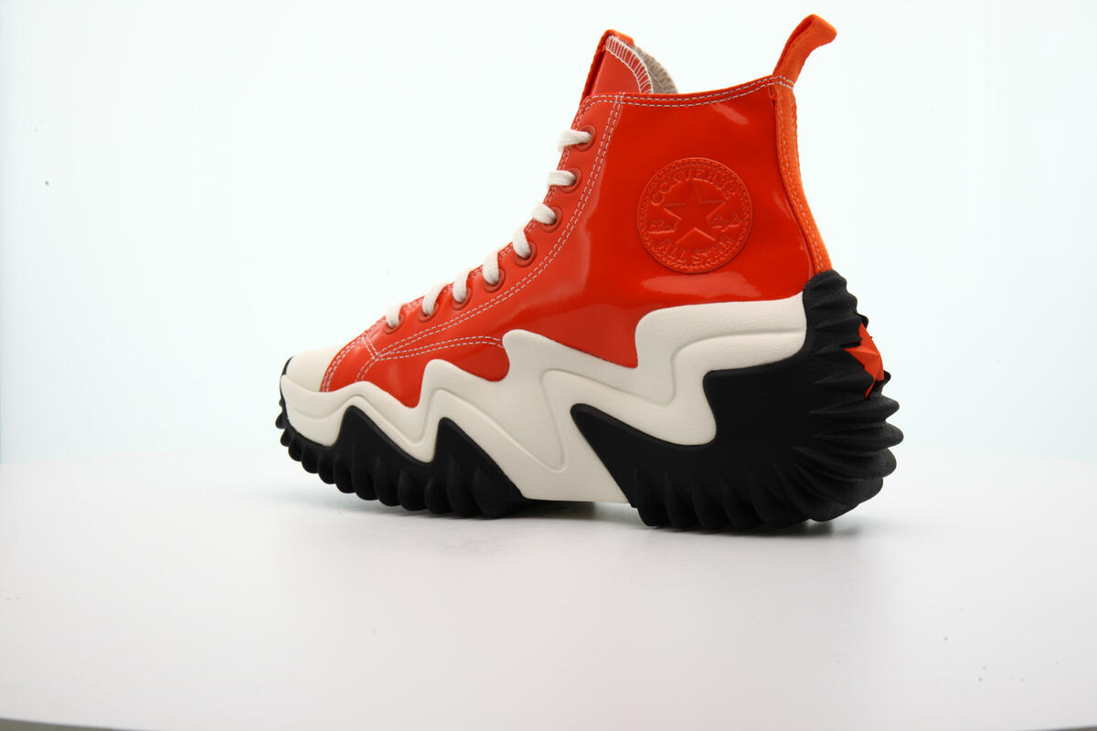 Converse Run Star Motion Hi in Bold Mandarin / Black - Image 14