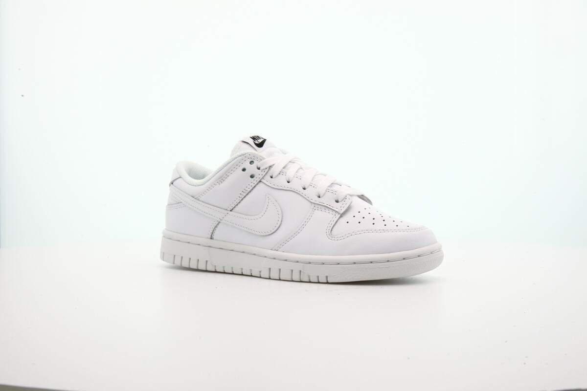 Nike Dunk Low Triple White (Women's) - Image 3