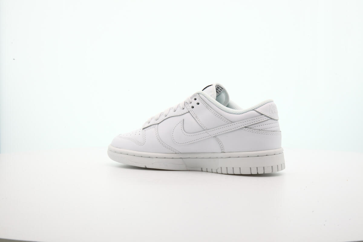 Nike Dunk Low Triple White (Women's) - Image 9