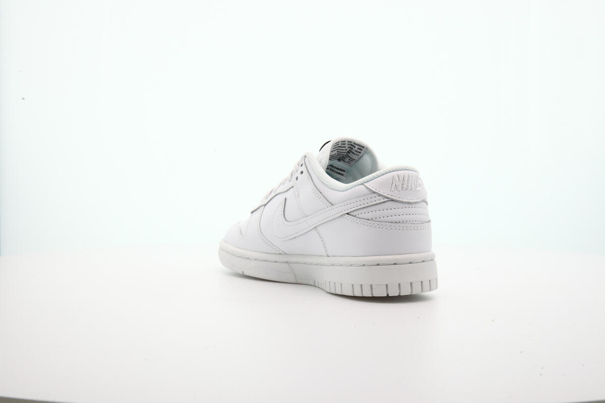 Nike Dunk Low Triple White (Women's) - Image 10