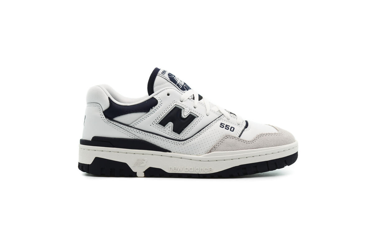 New Balance 550 White / Navy - Image 1