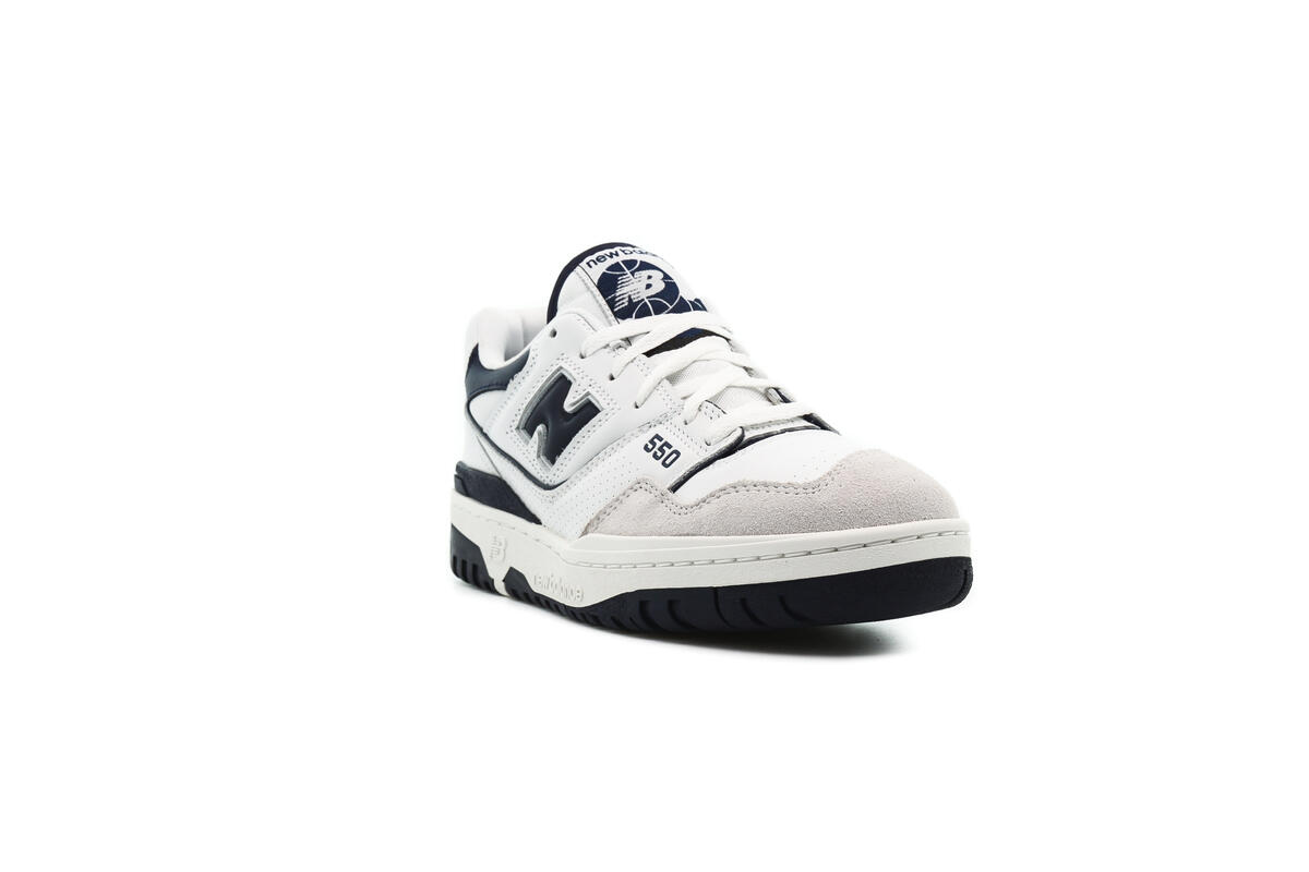 New Balance 550 White / Navy - Image 4