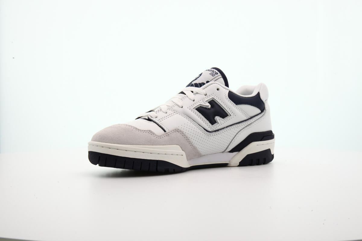 New Balance 550 White / Navy - Image 7
