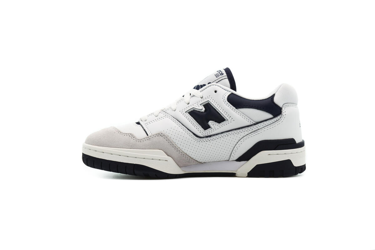 New Balance 550 White / Navy - Image 8