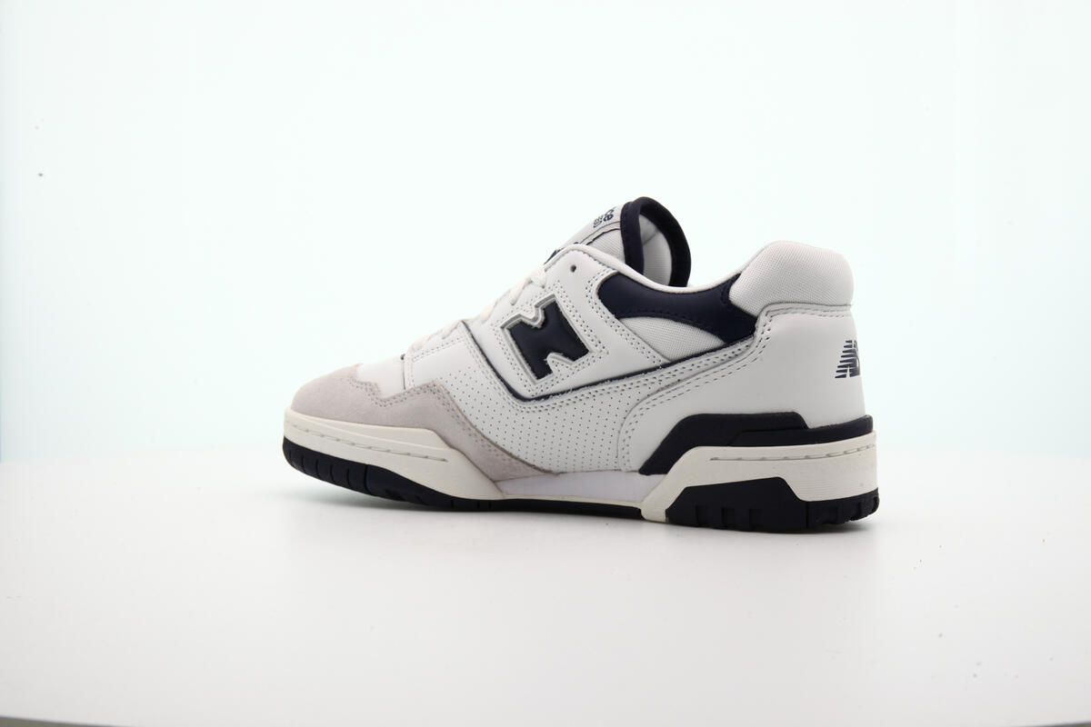 New Balance 550 White / Navy - Image 9