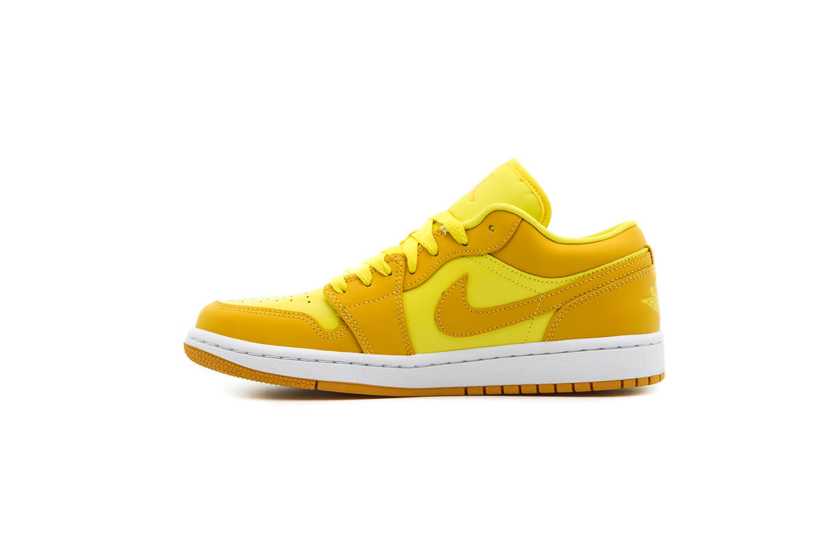 Nike WMNS Air Jordan 1 Low - Yellow Strike / Pollen / White - Image 24