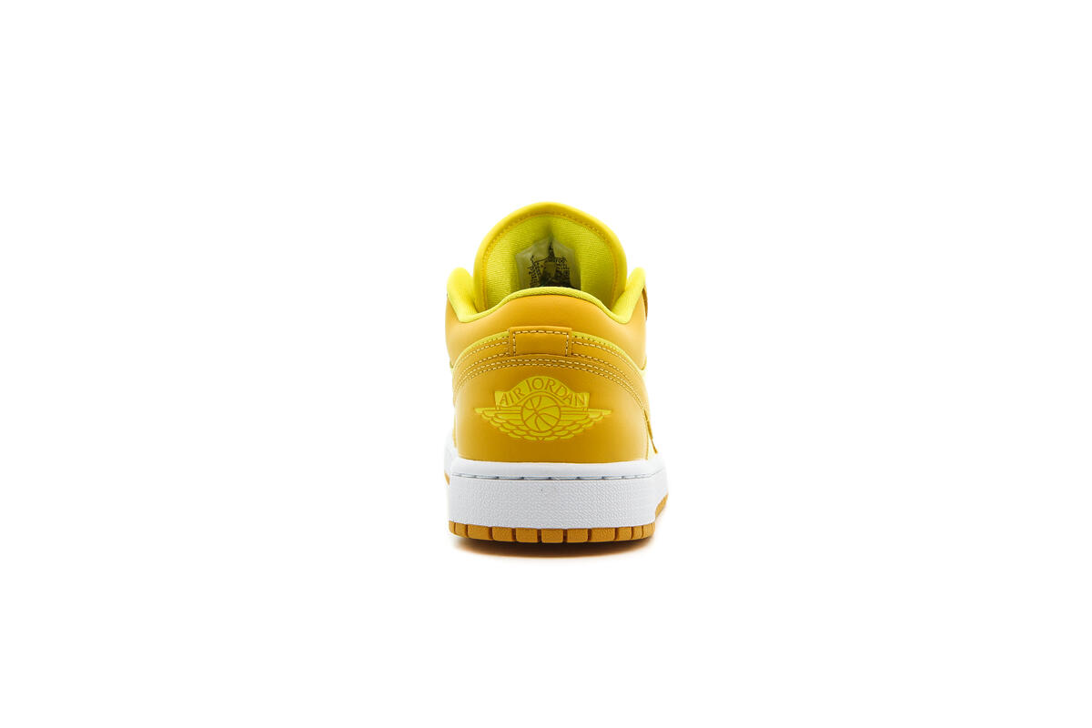Nike WMNS Air Jordan 1 Low - Yellow Strike / Pollen / White - Image 27