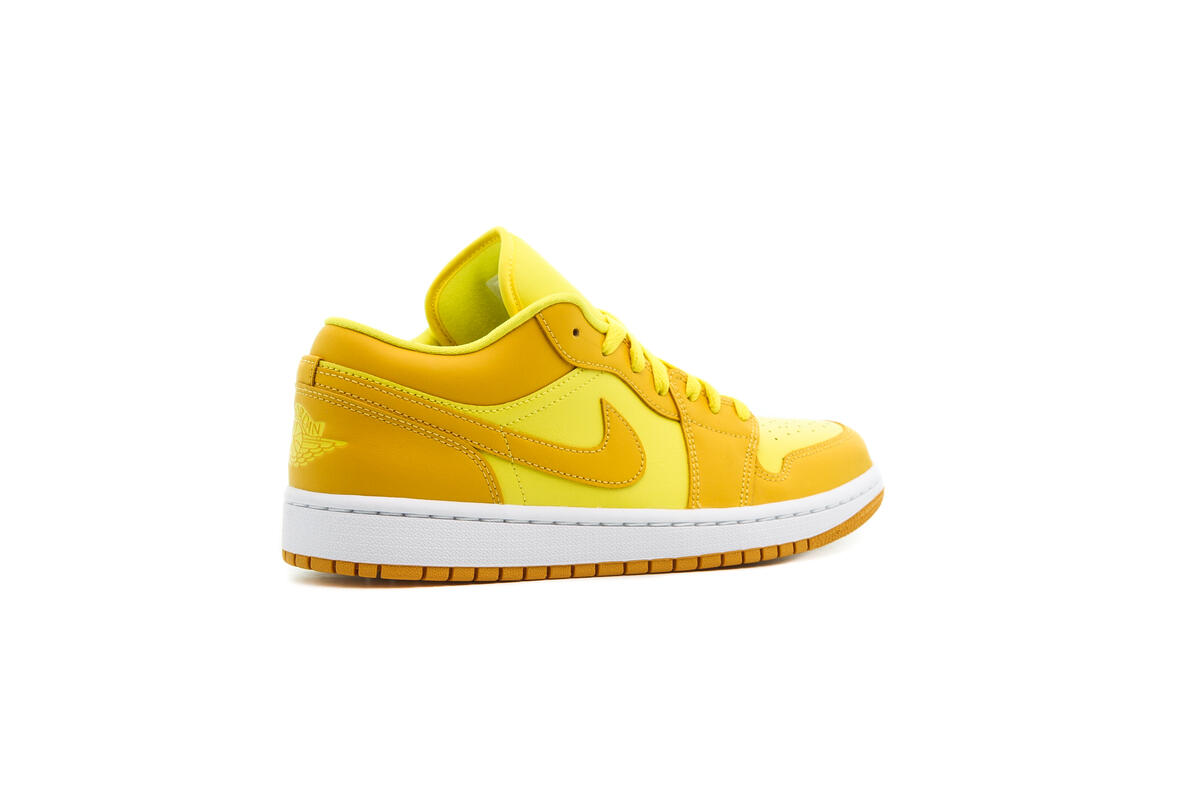 Nike WMNS Air Jordan 1 Low - Yellow Strike / Pollen / White - Image 29