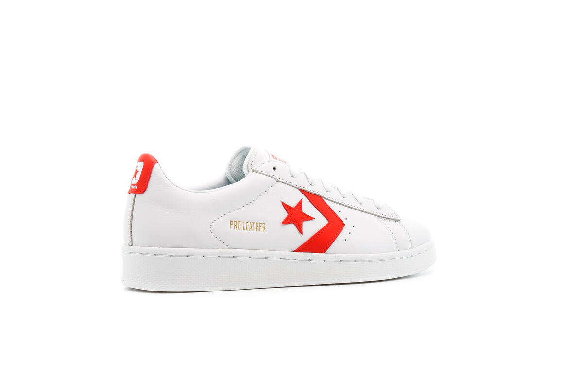 Converse Pro Leather Low - 'White/Bright Poppy' - Image 17