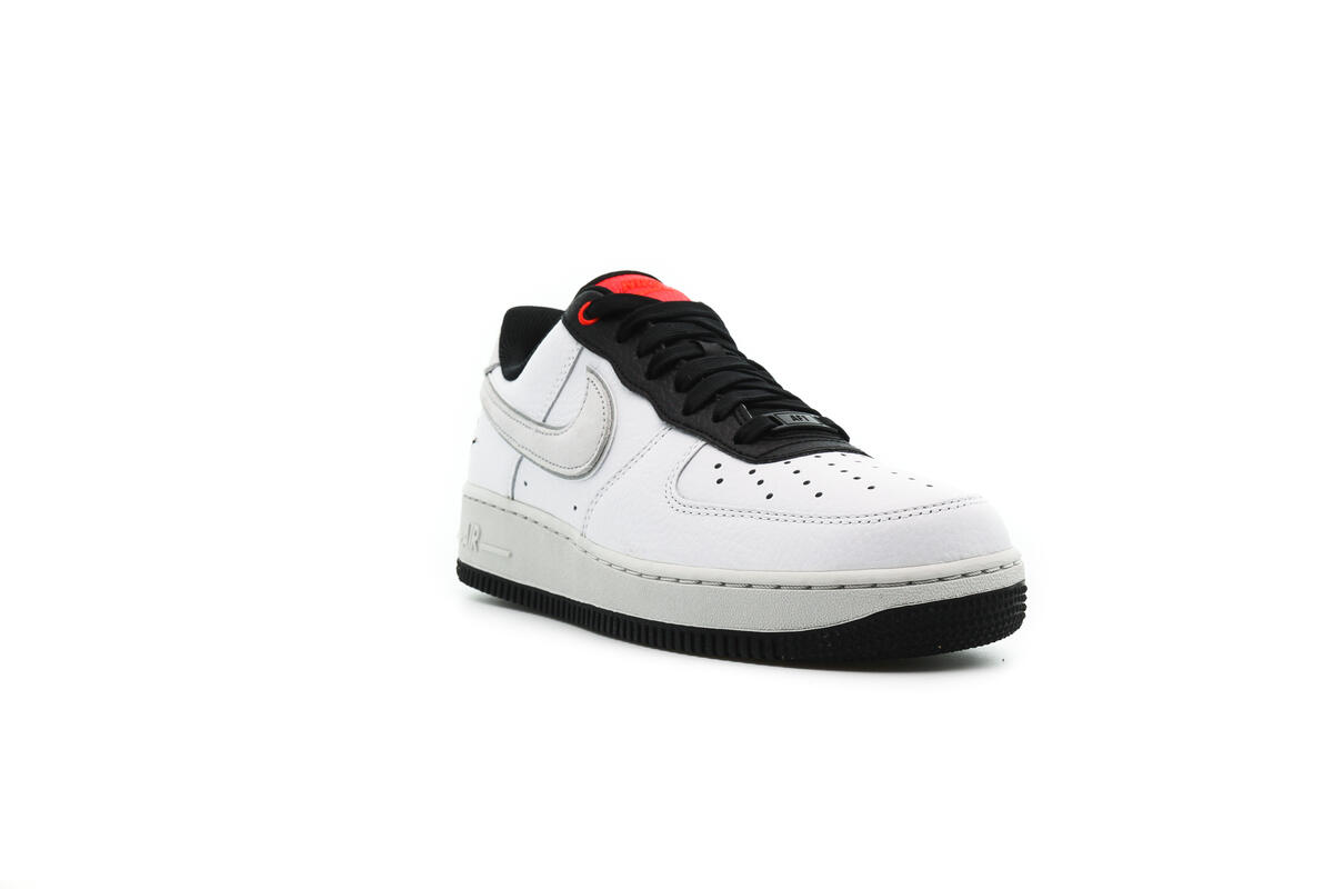 Nike Air Force 1 Low White / Black / Red - Image 14
